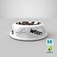 dog bowl food 3D model