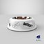 dog bowl food 3D model