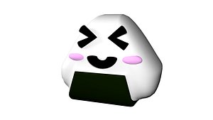3D onigiri