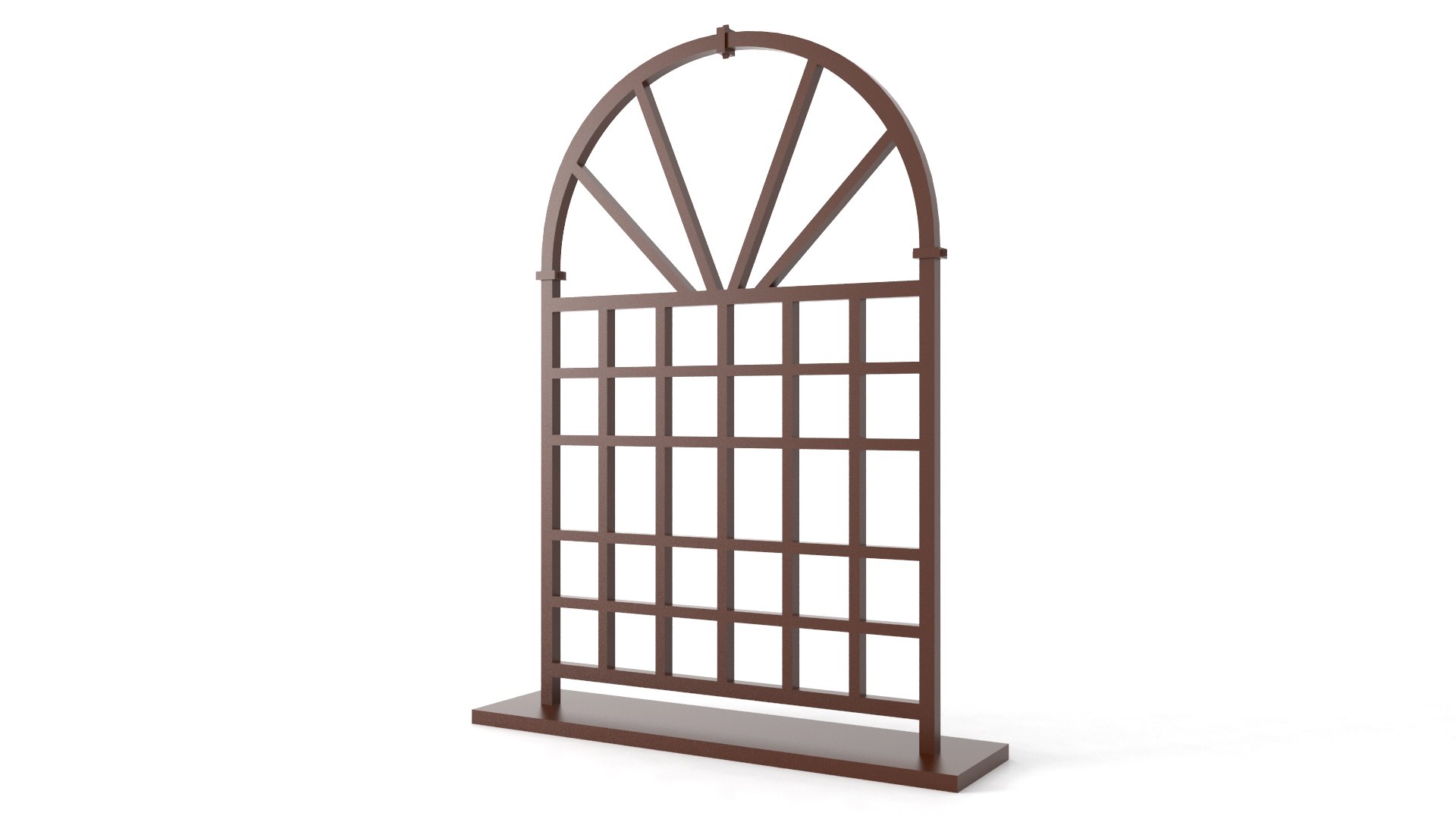 Wooden Window Arch Model TurboSquid 2067040