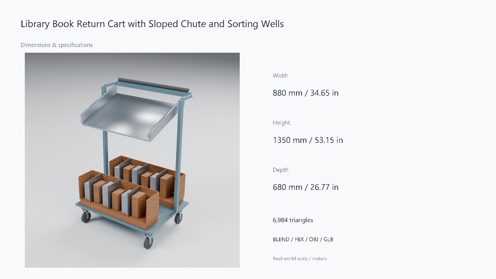 3D model Library Book Return Cart with Sorting Compartments https://p.turbosquid.com/ts-thumb/xR/De9IGf/M6/07_dimensions/jpg/1788962740/1920x1080/fit_q87/4e0752fd90c6a1e2cf54e83fc44bdf2172380808/07_dimensions.jpg