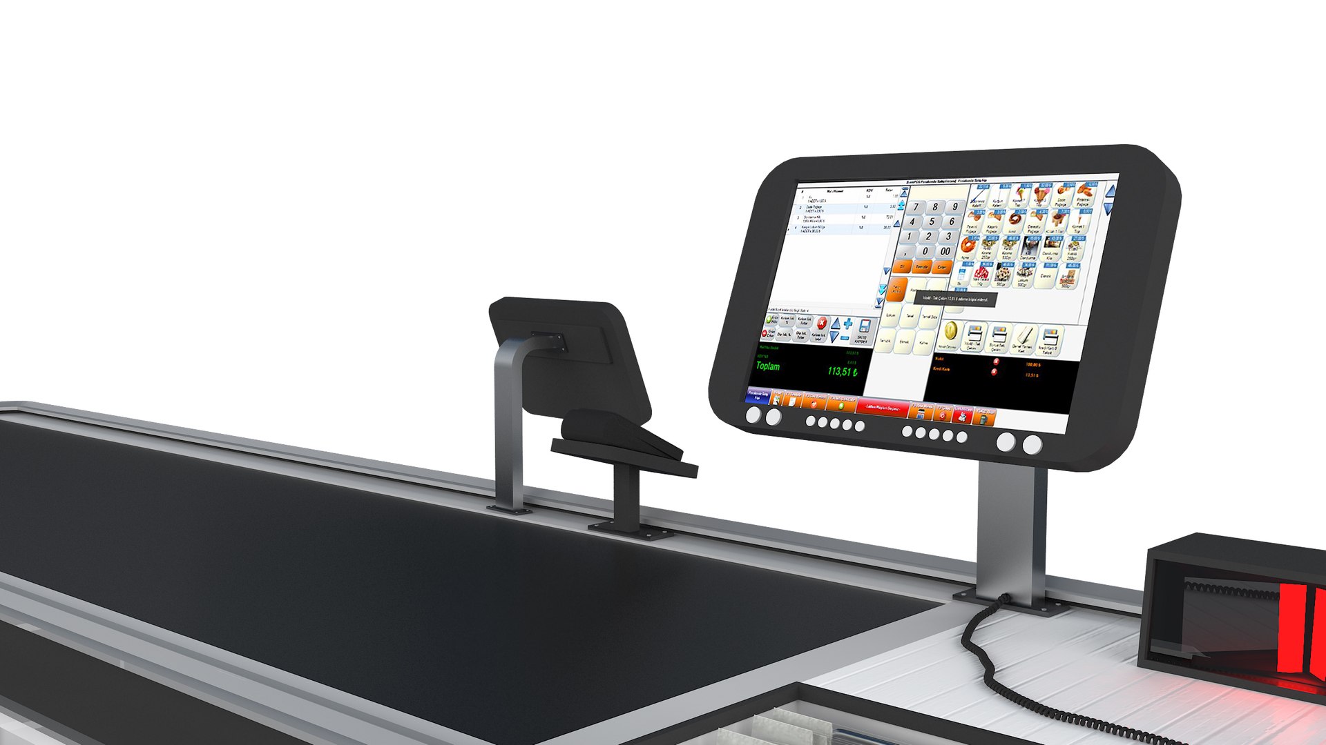 Cash Cashier 3D Model - TurboSquid 1573181