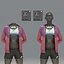 Weibliche Schaufensterpuppe Nike Pack 3 3D-Modell