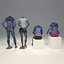 Weibliche Schaufensterpuppe Nike Pack 3 3D-Modell