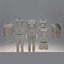 Weibliche Schaufensterpuppe Nike Pack 3 3D-Modell