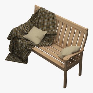 obj garden bench