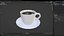 3D model Coffee Cup on Saucer