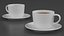 3D model Coffee Cup on Saucer