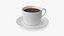 3D model Coffee Cup on Saucer