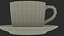 3D model Coffee Cup on Saucer