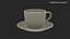 3D model Coffee Cup on Saucer