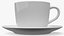 3D model Coffee Cup on Saucer