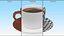 3D model Coffee Cup on Saucer