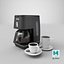 3D Coffee Filter Machine Collection model