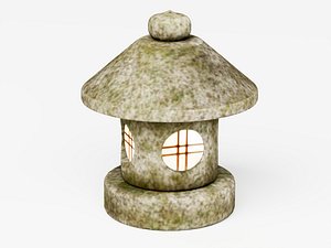 Traditional Japanese Stone Lanterns Collection