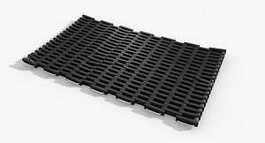 rubber door mat obj