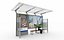 3D model bus station