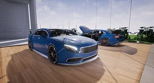 car details small sedan 3D