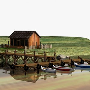 3ds max pier