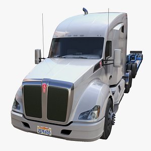 Kenworth T680 lowboy semitruck model