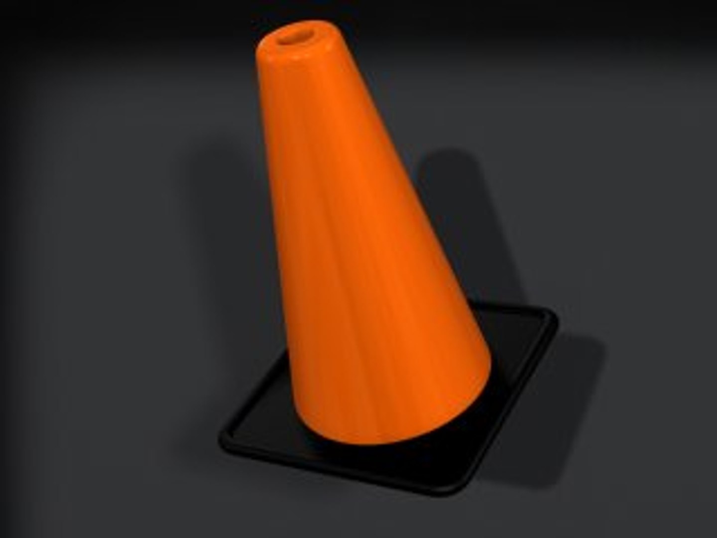 Cone Render-ready 3ds
