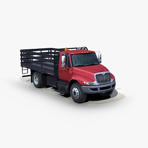 International DuraStar 4300 flatbed truck