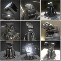 Futuristic Tower Set