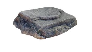 Korea Traditional Foundation Stone model