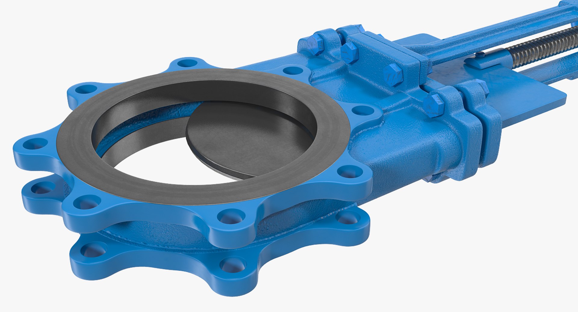 Butterfly Knife Gate Valve 3D Model TurboSquid 1278673