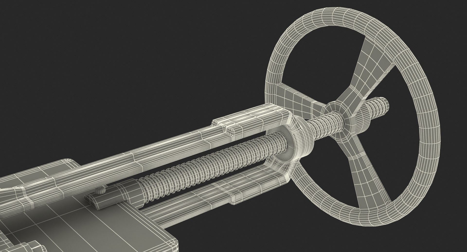 Butterfly Knife Gate Valve 3D Model TurboSquid 1278673