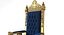 Geschnitzter König Winged Lion Gothic Throne Chair