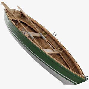 Old Boat 01 e 3D
