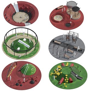 Playground set model