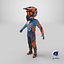 KTM Mini Cross Bambino Rider Muddy Orange