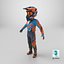 KTM Mini Cross Bambino Rider Muddy Orange