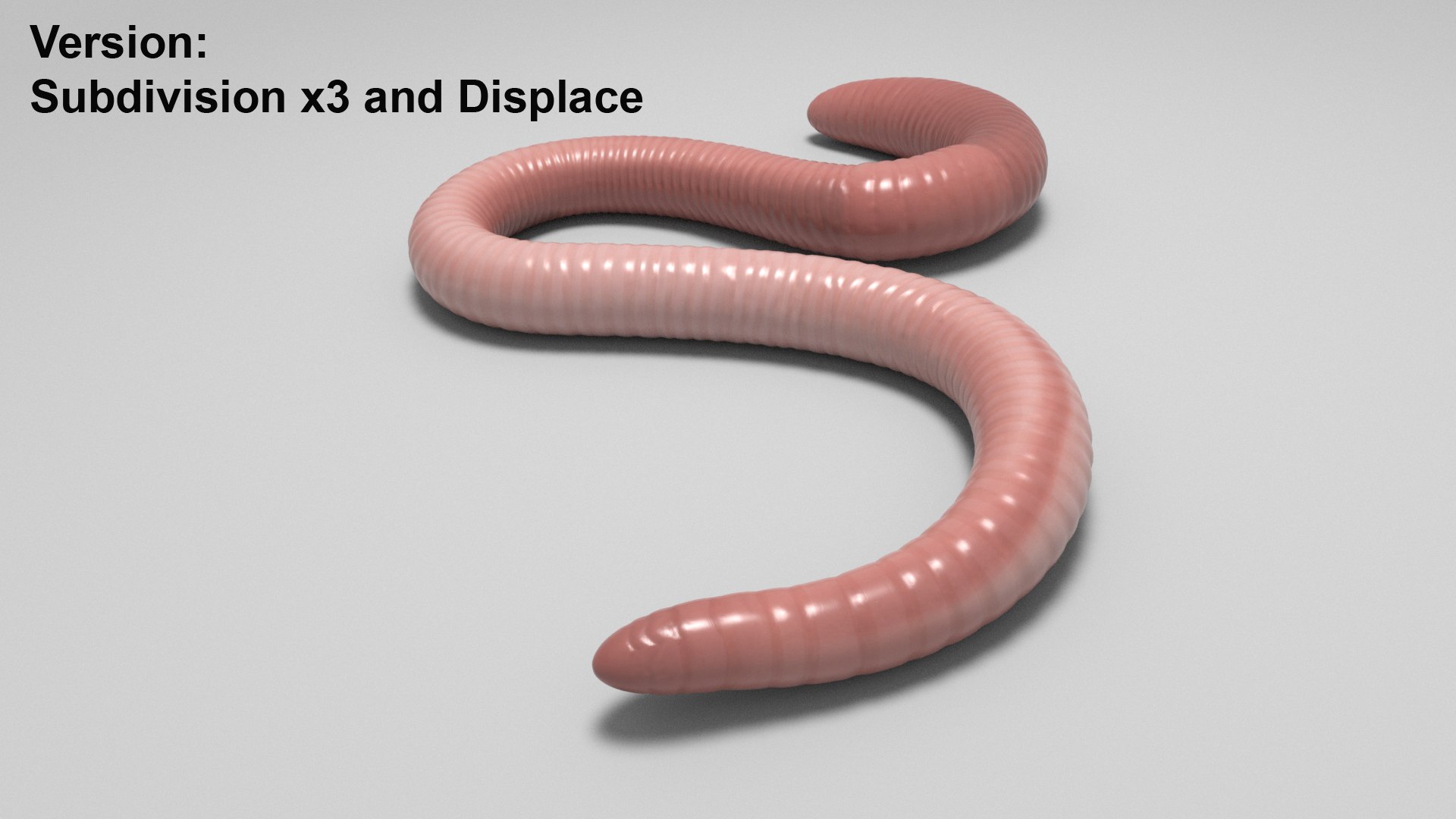 Earthworm 3D Model - TurboSquid 1986743