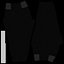 Chains Decorated Black Leggings