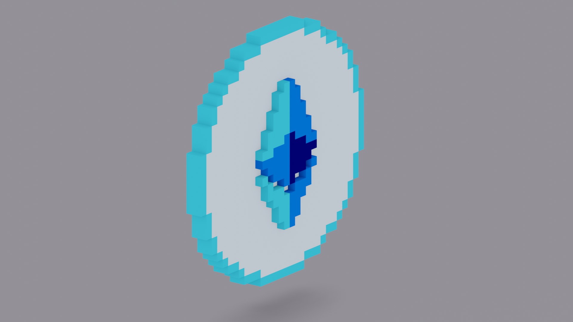 Ethereum Crypto Coin 8 Bit Low Poly Voxel Art 3D - TurboSquid 1840405