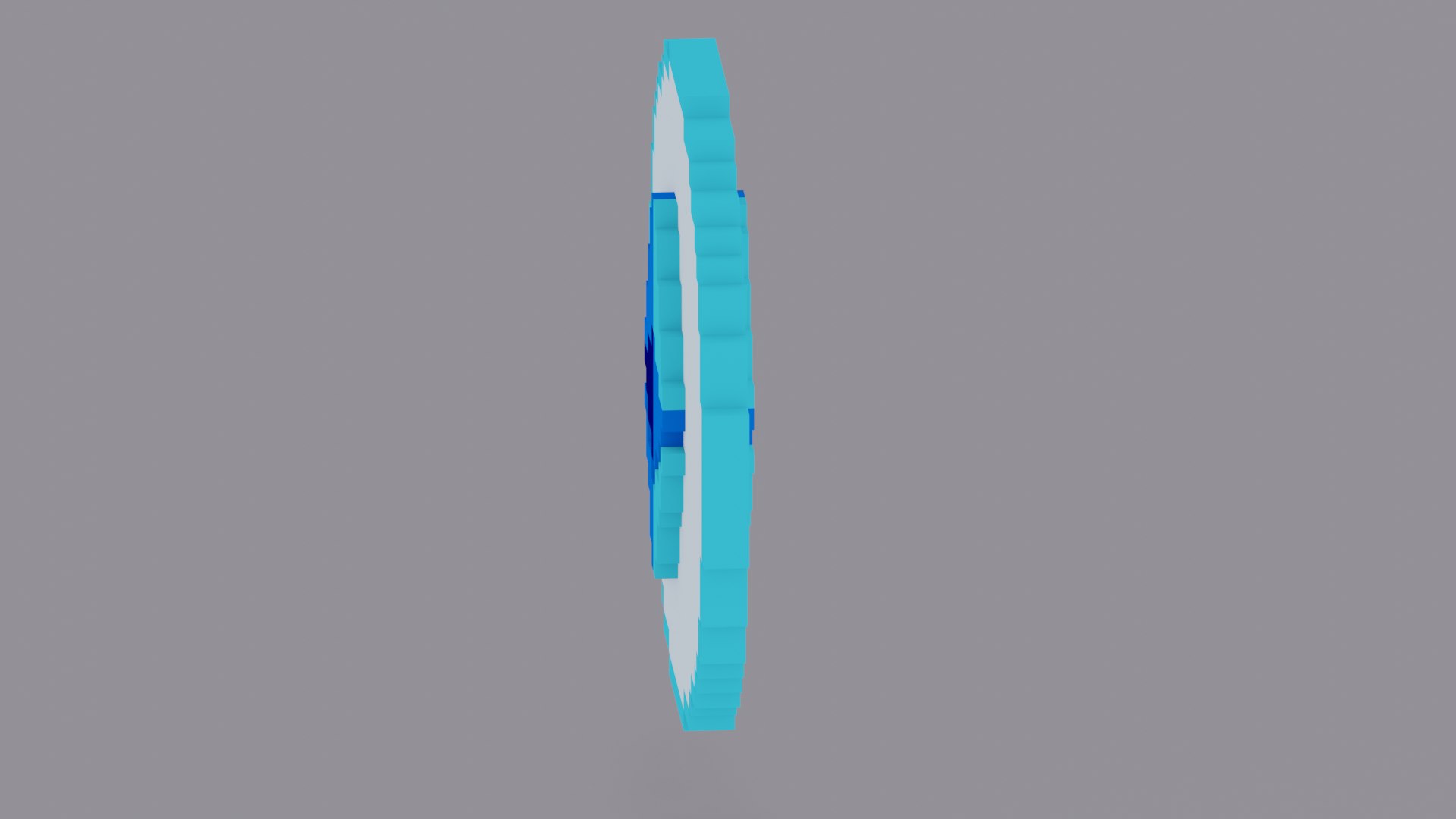 Ethereum Crypto Coin 8 Bit Low Poly Voxel Art 3D - TurboSquid 1840405