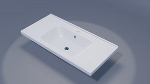 sink bathroom bath 3D model