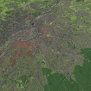 Belgium - cities set