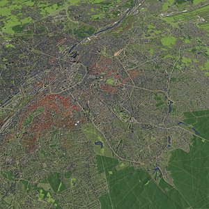 Belgium - cities set
