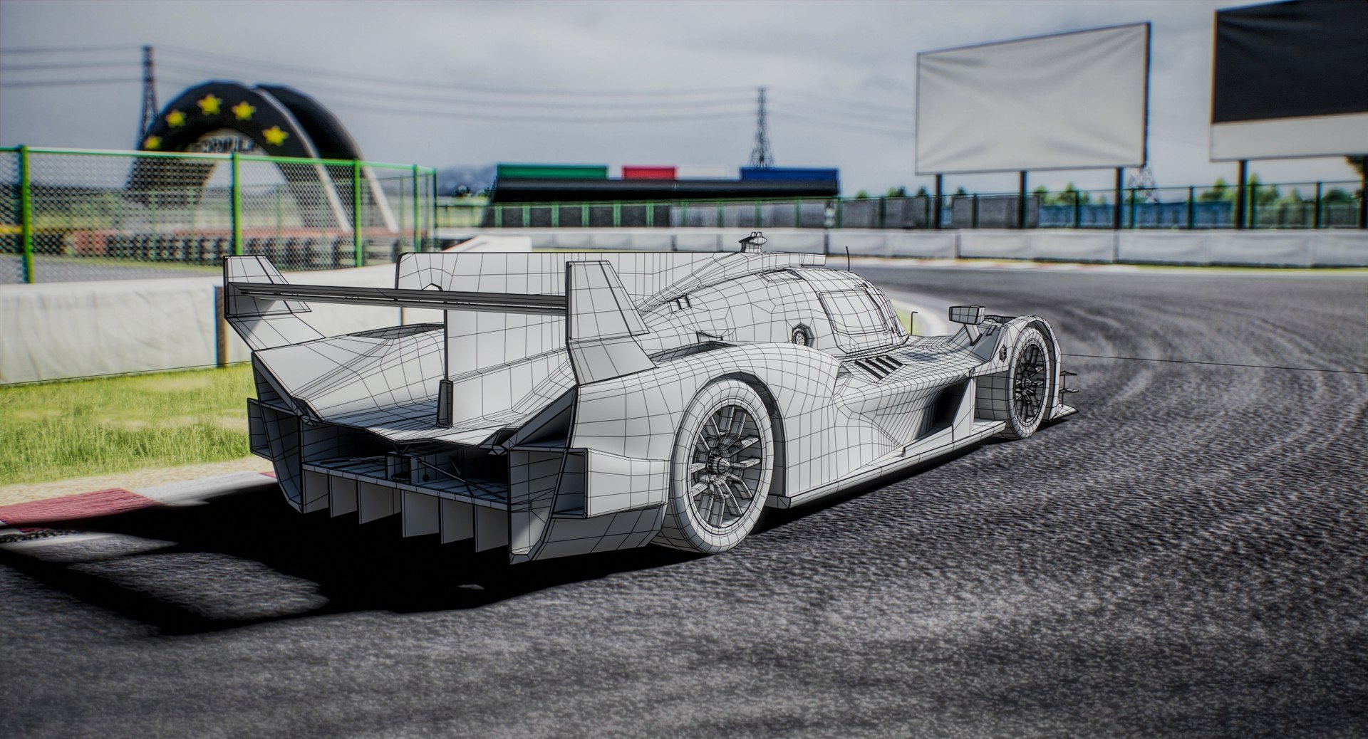 3D Alpine A424 WEC LMH Season 2024 Race Car White Mockup - TurboSquid ...