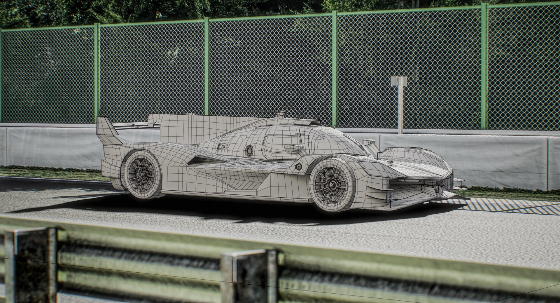 3D Alpine A424 WEC LMH Season 2024 Race Car White Mockup - TurboSquid ...