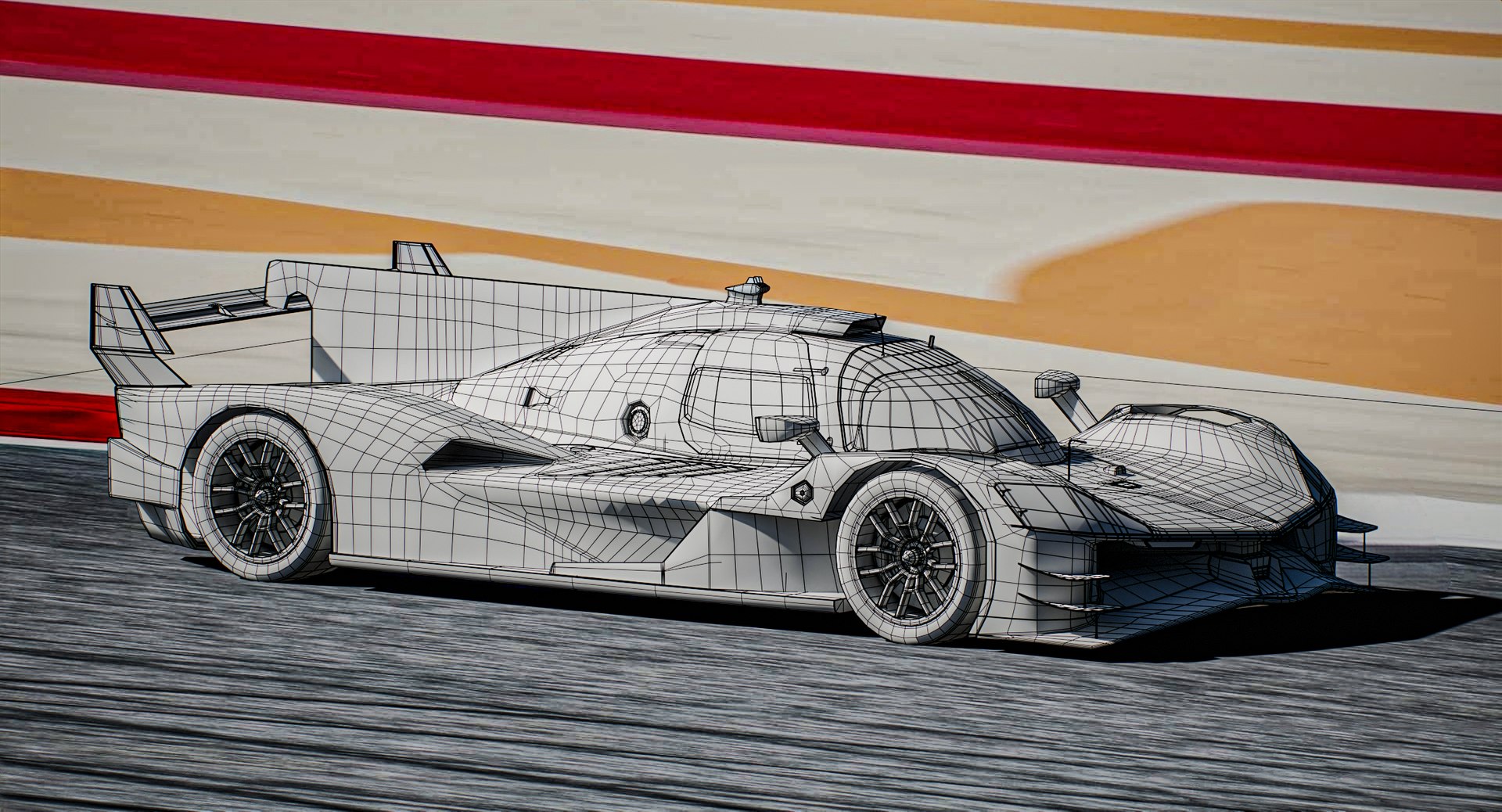 3D Alpine A424 WEC LMH Season 2024 Race Car White Mockup - TurboSquid ...
