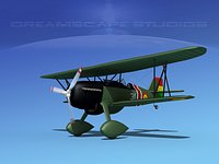 Curtiss P-6E Hawk V10
