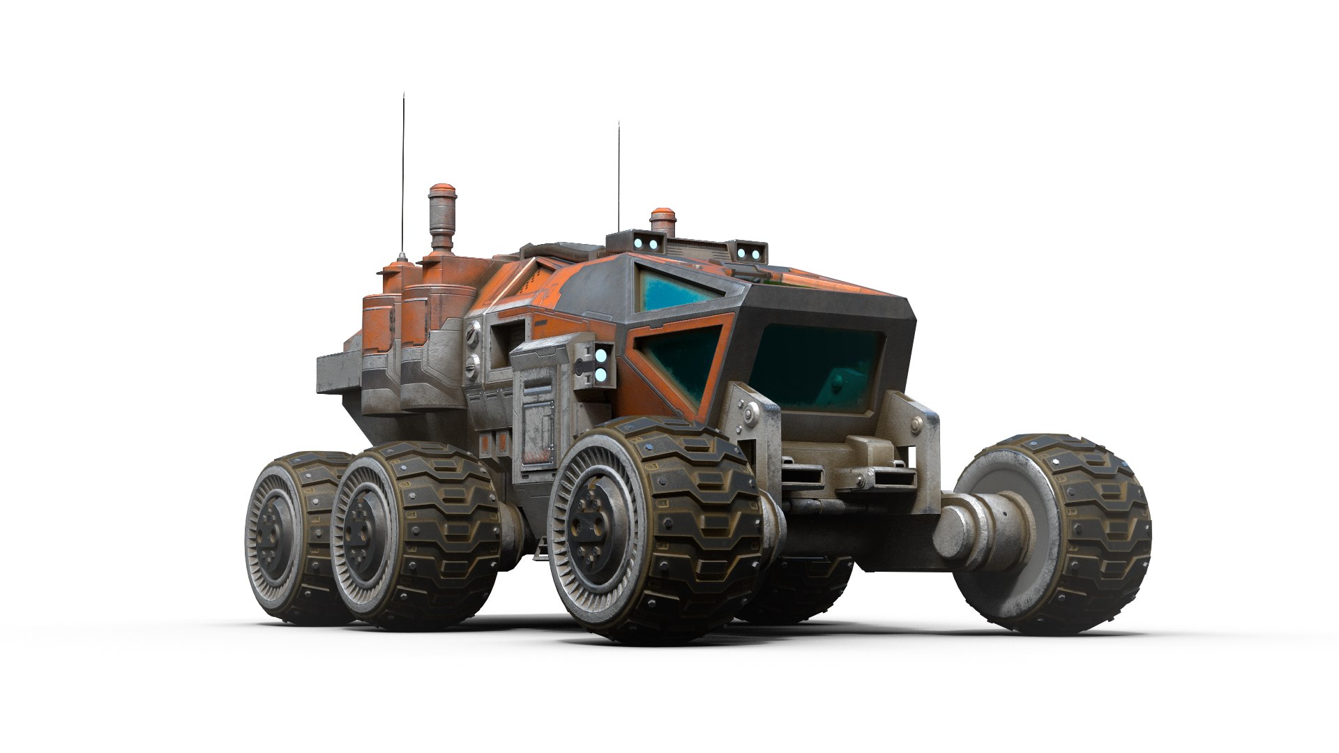 3D Space Rover Mars - TurboSquid 1516266
