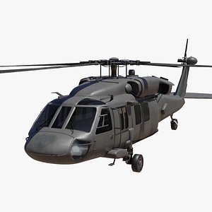 3D model uh 60 blackhawk