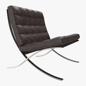 barcelona chair 3D