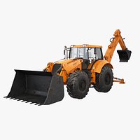 Generic Large Backhoe Loader Used